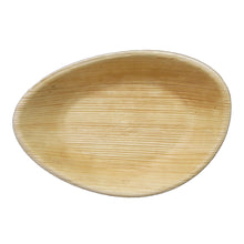 Load image into Gallery viewer, Tree Choice 6.75" x 4.75" Whole Palm Leaf Oval Plate (100 count)