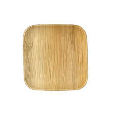 Load image into Gallery viewer, TreeChoice 6" Square Palm Leaf Plates (100 count)