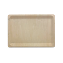 Load image into Gallery viewer, Tree Choice 10.4&quot; x 8.4&quot; Oblong Poplar Wood Tray  (200 count/case)