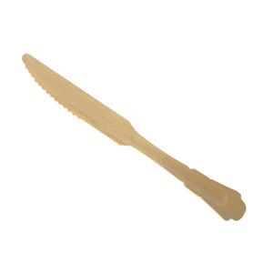 Tree Choice 7.8" Classic Compostable Wooden Knives (400 count)