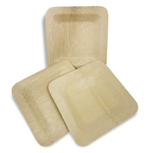 Load image into Gallery viewer, 7" Square Bamboo Plates - (200 count/case)