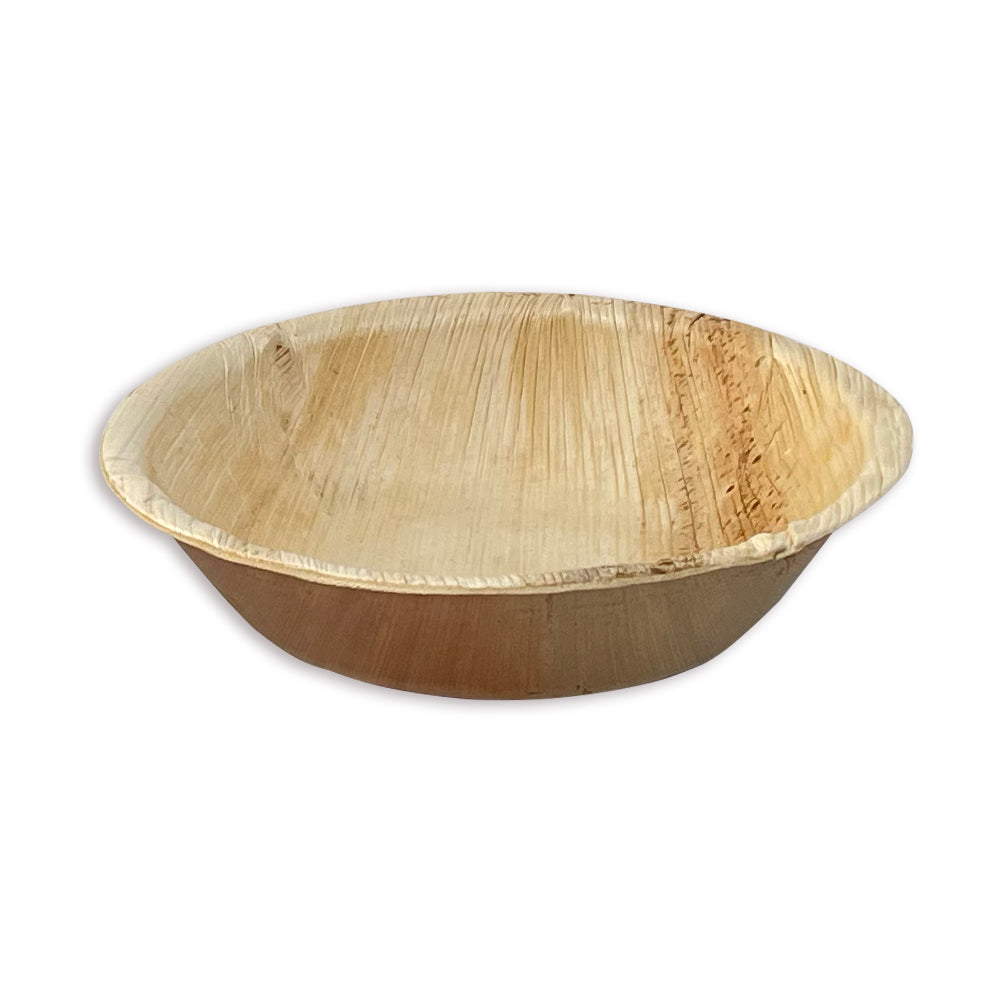 areca palm bowls Tree Choice 7" Round Palm Leaf Bowls 12 oz. (100 count)