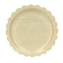 Load image into Gallery viewer, 9" Round Wooden Plates (200 count/case)
