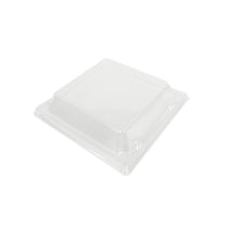 Load image into Gallery viewer, 4.7" Square Fixed Side Trays LIDS ONLY (200 count/case)