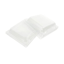 Load image into Gallery viewer, 4.7" Square Fixed Side Trays LIDS ONLY (200 count/case)