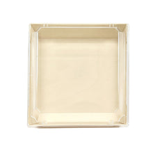 Load image into Gallery viewer, 7" Square Fixed Side Trays LIDS ONLY (200 count/case)