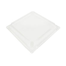 Load image into Gallery viewer, 7" Square Fixed Side Trays LIDS ONLY (200 count/case)