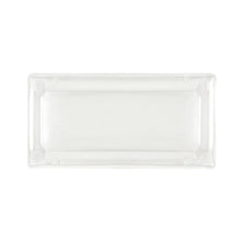 Load image into Gallery viewer, 3.9" x 7.8" Rectangle Fixed Sided Trays LIDS ONLY (200 count/case)