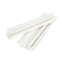Load image into Gallery viewer, 8.5” Compostable Wrapped Wooden Straws (2000 Count)