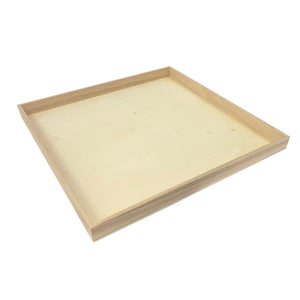 Tree Choice Napa 16" x 16" x 1.25"  Rectangular Heavy Duty Tray/Charcuterie Board (12 count/case)