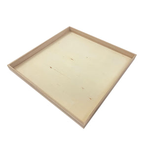 Tree Choice Napa 16" x 16" x 1.25"  Rectangular Heavy Duty Tray/Charcuterie Board (12 count/case)