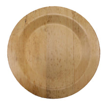 Load image into Gallery viewer, TreeChoice 9&quot; Round Bamboo Plates - (50 packs of 8 - 400 count/case)