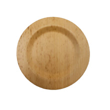 Load image into Gallery viewer, TreeChoice 6&quot; Round Bamboo Plates - (16 packs of 25 - 400 count/case)
