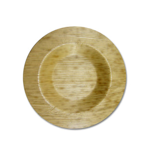 TreeChoice 3.5" Round Bamboo Plates - (50 packs of 24 - 1200 count/case)
