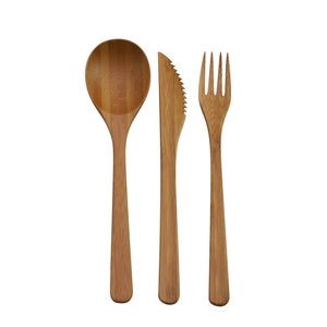 TreeChoice Luxury Utensil Set in Kraft Bag (8 packs of 25 - 200 count/case)