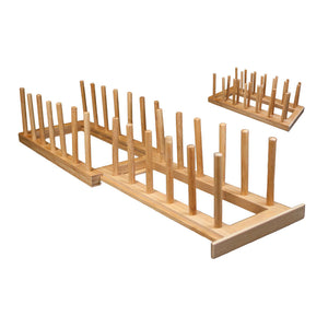 TreeChoice 11" - 22" Extendable Plate Rack (12 packs of 2 -24 count/case)