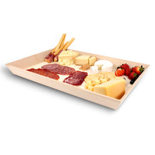 Load image into Gallery viewer, Tree Choice 18&quot; x 12&quot; x 2&quot;  Oblong Trapezoid Heavy Duty Tray/Charcuterie Board (10 count/case)