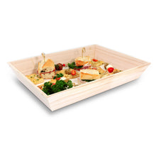 Load image into Gallery viewer, Tree Choice 21&quot; x 14&quot; x 2&quot; Oblong Trapezoid Heavy Duty Tray/Charcuterie Board (10 count/case)
