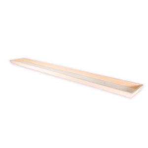 Tree Choice 36" x 5"  Oblong Trapezoid Heavy Duty Tray/Charcuterie Board (10 count/case)