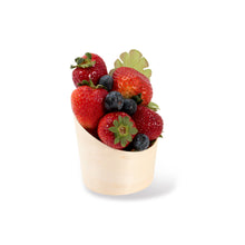 Load image into Gallery viewer, Tree Choice 3.25&quot; Wooden Cup Inclined Cut (100 count/case)