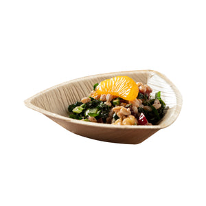 5" Triangle Palm Leaf Plate