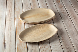 Tree Choice 13" x 9" Whole Leaf Oval Platter (100 count)