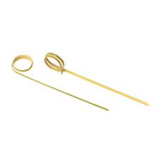 Load image into Gallery viewer, Tree Choice 4.7&quot;  Bamboo Looped Skewer (1200 count/case)