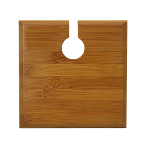 TreeChoice 6" Square Mini Wine Plate (4 packs of 8- 32 count/case)