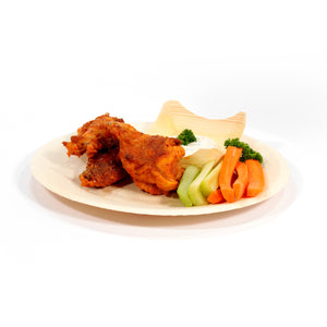 Tree Choice 6" Round Poplar Wood Plate  (200 count/case)