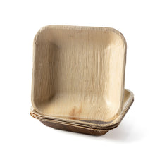 Load image into Gallery viewer, Large Square Palm Leaf Bowl Bulk and Wholesale