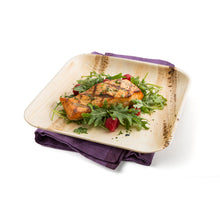 Load image into Gallery viewer, 9” Square Palm Leaf Party Plates, perfect for everyday dining, events and occasions.
