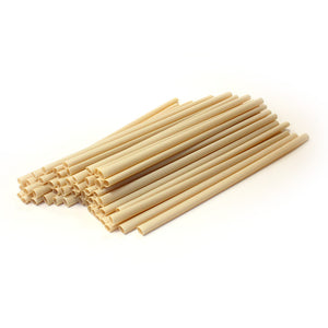 TreeChoice 10" 8mm Avocado Seed Straw - Wrapped (1000 count)