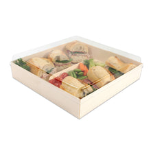 Load image into Gallery viewer, Tree Choice DIY Collection 10&quot; x 10&quot; Oblong Pop Up Tray LID ONLY (100 count/case)