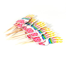 Load image into Gallery viewer, Tree Choice Cup Cake Picks (1200 count/case)