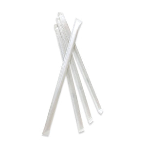 Tree Choice 5.75” Avocado Seed Straw Unwrapped Cocktail Straw (2000 Count)