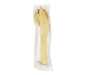 TreeChoice Birch Combo Set with Napkin - (10 packs of 100 - 1000 count/case)