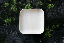 Load image into Gallery viewer, TreeChoice 8&quot; Square Palm Leaf Plates (100 count)