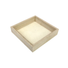 Load image into Gallery viewer, Tree Choice Napa Collection 4.7&quot; x 4.7&quot; x 1&quot; Wooden Square Tray (24 count/case)