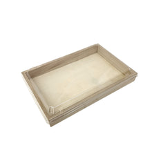 Load image into Gallery viewer, Napa Collection 8&quot; x 6&quot; x 1&quot; Wooden Rectangular Tray (24 count/case)