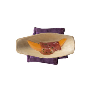 palm leaf mini boat 