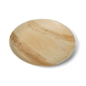 Tree Choice 9" Round Palm Leaf Plates - (100 count)