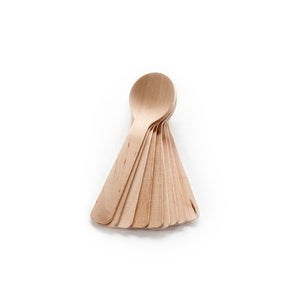 wooden tasting spoon bulk